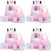 3Pcs/set K-Pop Printed Backpack with Pencil Case Lunch Bag for Teenager Girl Boy Bookbag Large Capacity Waterproof Travel Bag Kid Gift Mochila