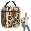 American Traditional Flash Pattern Tattoo Insulated Lunch Bag for Women Children Portable Food Boxes Thermal Lunch Box Tote