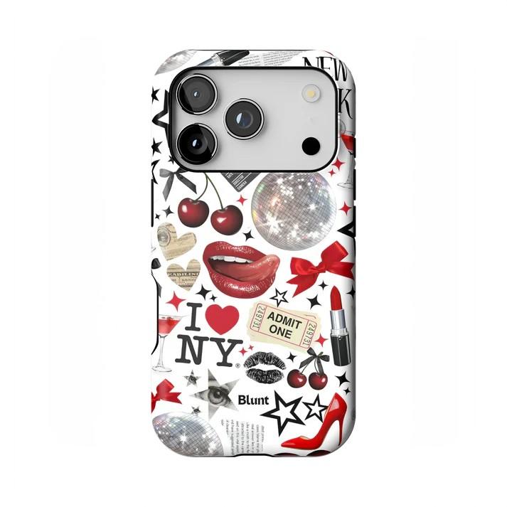 

Чехол Clmj Crimson Veins для iPhone 17 16e 16 15 14 13 12 11 X XS XSMAX 7 8 Air Pro Max Plus, Роскошный двухслойный задний чехол iPhone 11