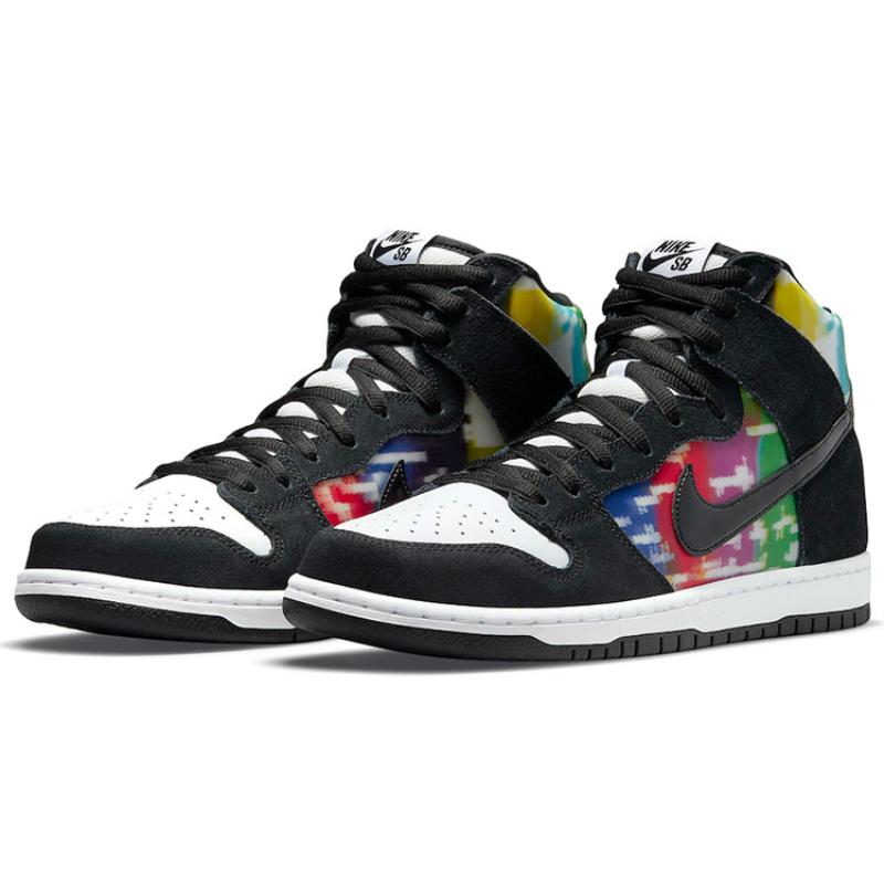Nike Sb Dunk High 'TV Signal' Skateboard Shoes CZ2253-100