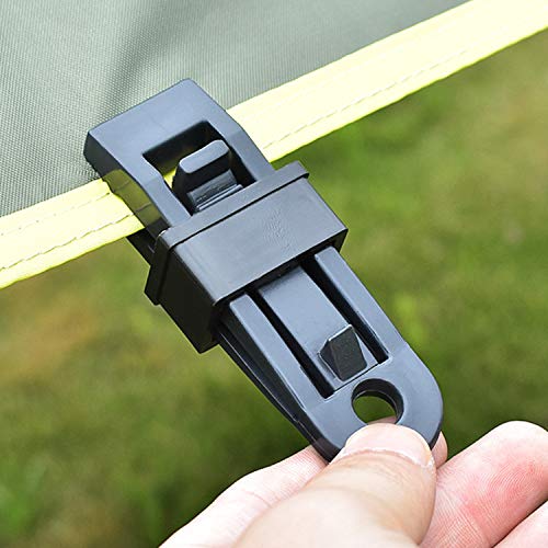 Takelablaze Tarp Clip, Tent Fixation Clip, Outdoor Camping Clip, Strong