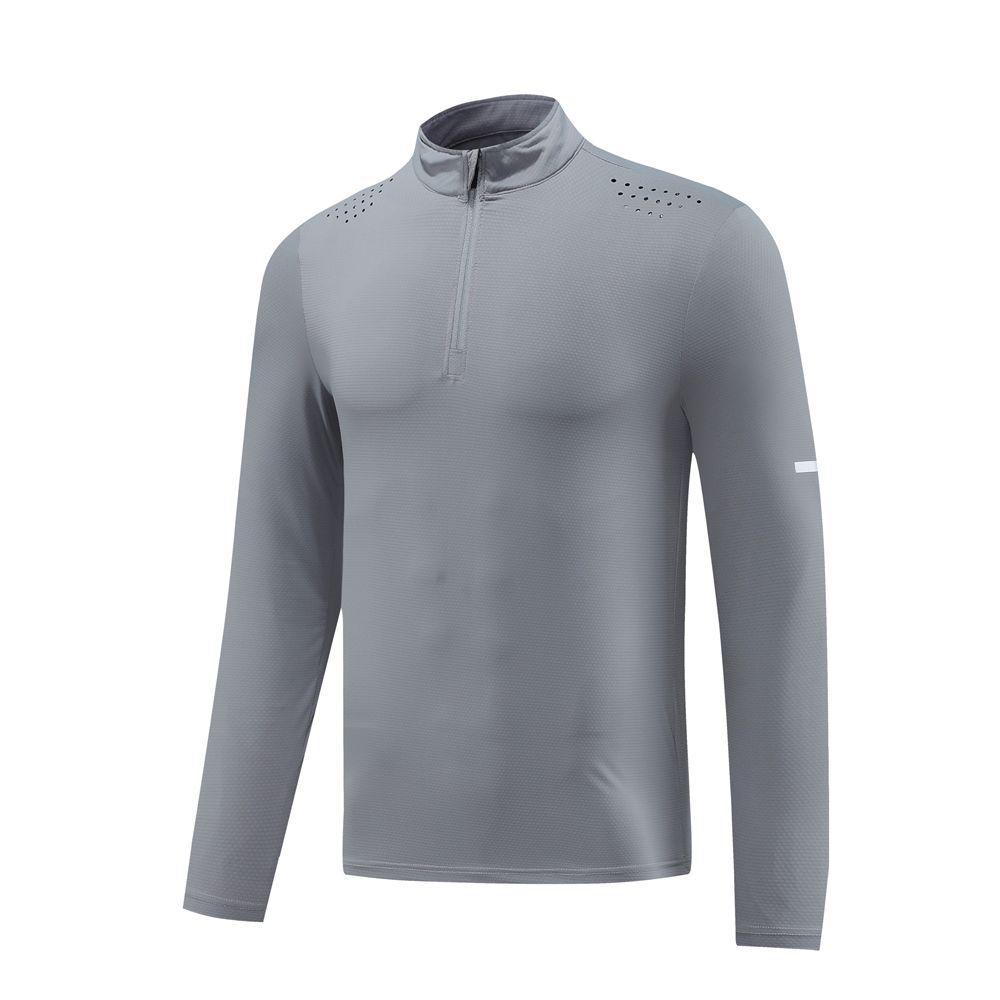 Men's Long Sleeve Quick-Drying Sports Shirt for Autumn/Winter - Ideal for Basketball, Running, and Casual Outdoor Activities