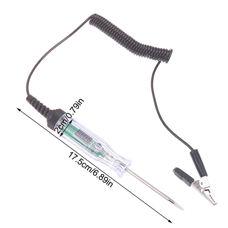 

DC3-72V Car Truck Voltage Circuit Tester LED Probe Test Pen Auto Diagnostic Repair Tool With Digital Display Wire Volt Probe Pen