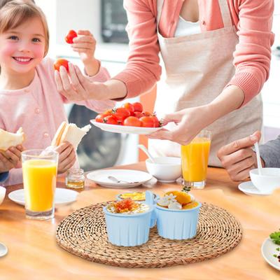 Silicone Cake Mold for Air Fryer Non-Stick Boiled Egg Tart Mold Pudding Dessert Mold High-Temperature Resistant Dishwasher Safe Baking Cups