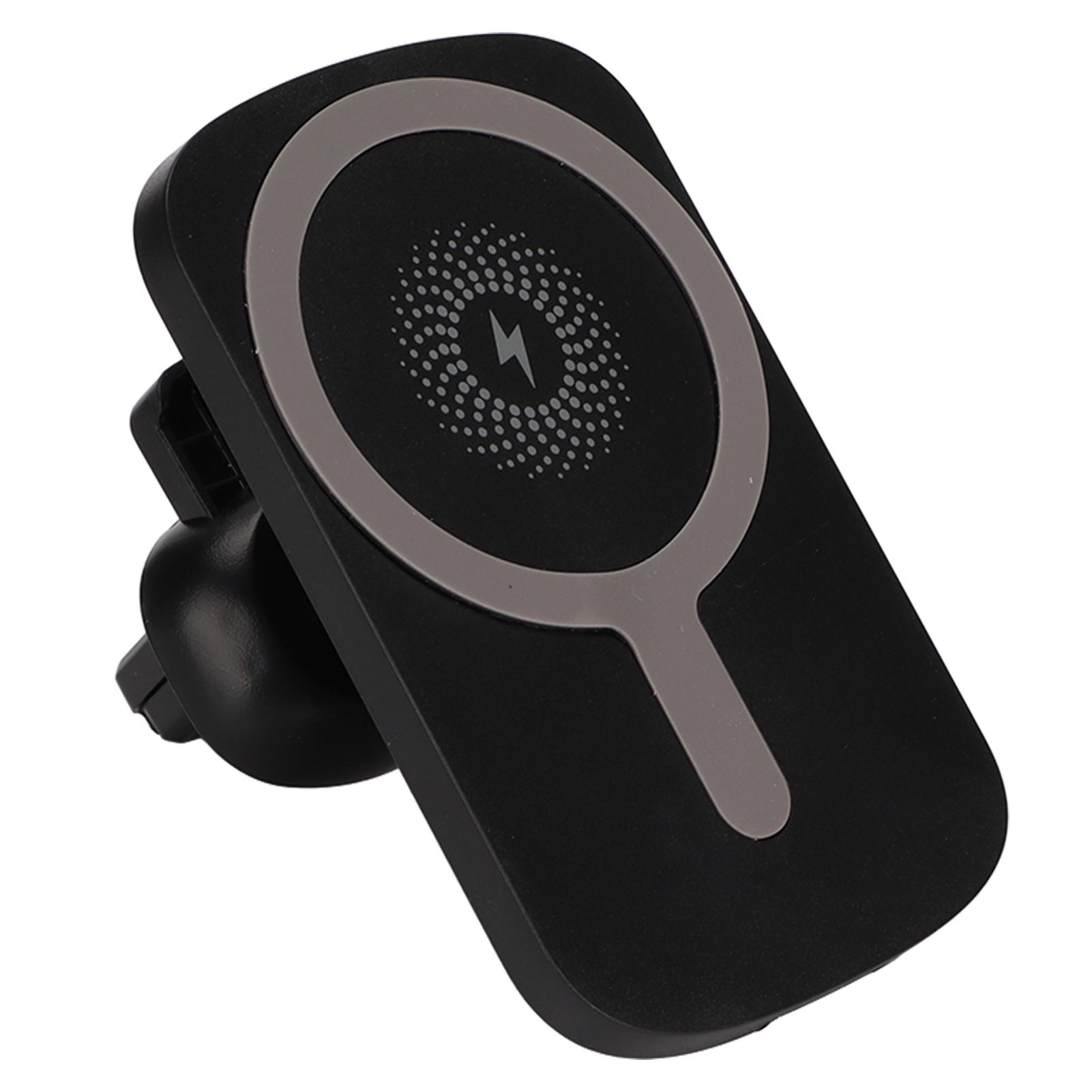 

Магнитное беспроводное автомобильное зарядное устройство Plug and Play Высокоустойчивый держатель беспроводного автомобильного зарядного устройства из АБС-пластика с чёрный