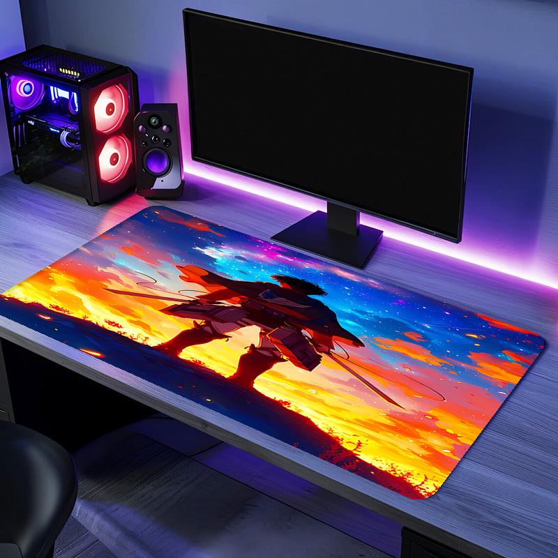Attack on Titan1 Mouse Pad - Non-Slip Rubber Base, Smooth Surface for Work,Gaming,Office,And Home Use, Desk Mouse Pad