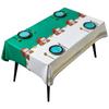 Lucky Cat Light Luxury Pvc Tablecloth Premium Sense Waterproof Anti-Scalding Leave-In Restaurant Household Tablecloth
