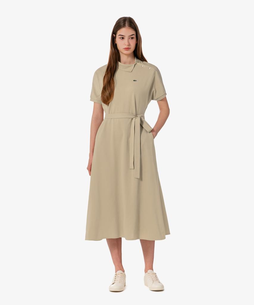 LACOSTE Women'S Diagonal Placket Polo Dress Ef508E-56G 02S