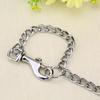 Stainless Steel Double Coupler 2 Way Safety Chain Leash for Two Pet Dogs Walking