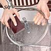 Portable Cleaning Sponge 3/4/5Pcs Emery Nano Carborundum Wipe Brush Rust Pots Eraser Pans Sink Grill Scrubber Scouring Pad