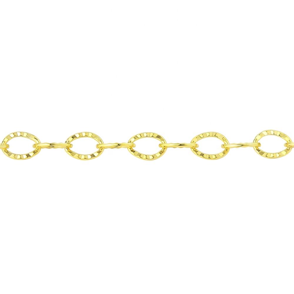New Patterned Cable Bulk Chain 2.9mm for DIY Jewelry Making Genuine 14K Gold Filled Chain