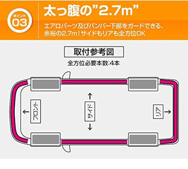 Protects Against Under a classic molding that glides over impacts to prevent scratches and 3M Tape Available in Two Under Bumper Spoiler Guard