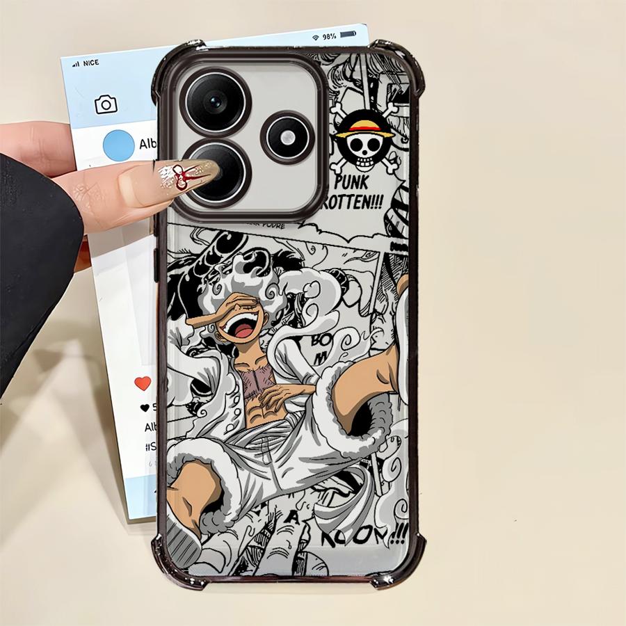 

Case for Redmi Note 14 Pro Plus 12 9 Pro 10 Lite 11 13C K80 Note 13 11s A3 A5 Phone Cover Anime Luffys Ones Pieces Redmi Note 11 Pro 5G