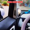 Car blind spot rearview mirror, rear seat auxiliary mirror, safe getting off