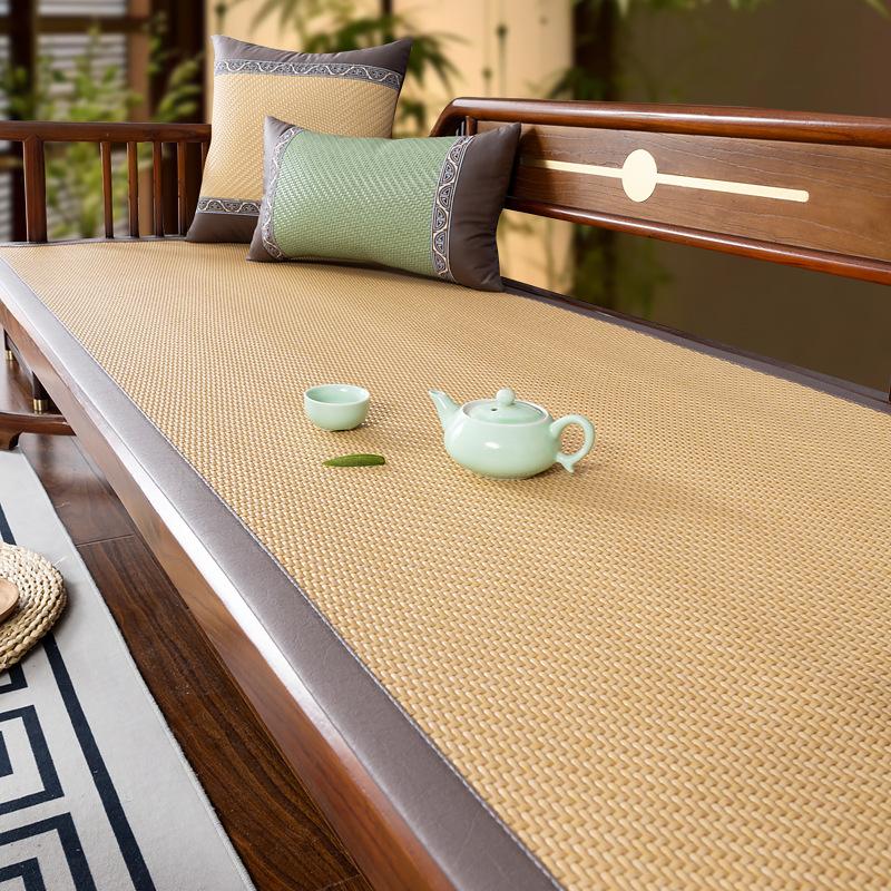 Rattan Mat Sofa Cushion Summer Cool Mat Cushion Non-slip Sofa Cover New Summer Mat
