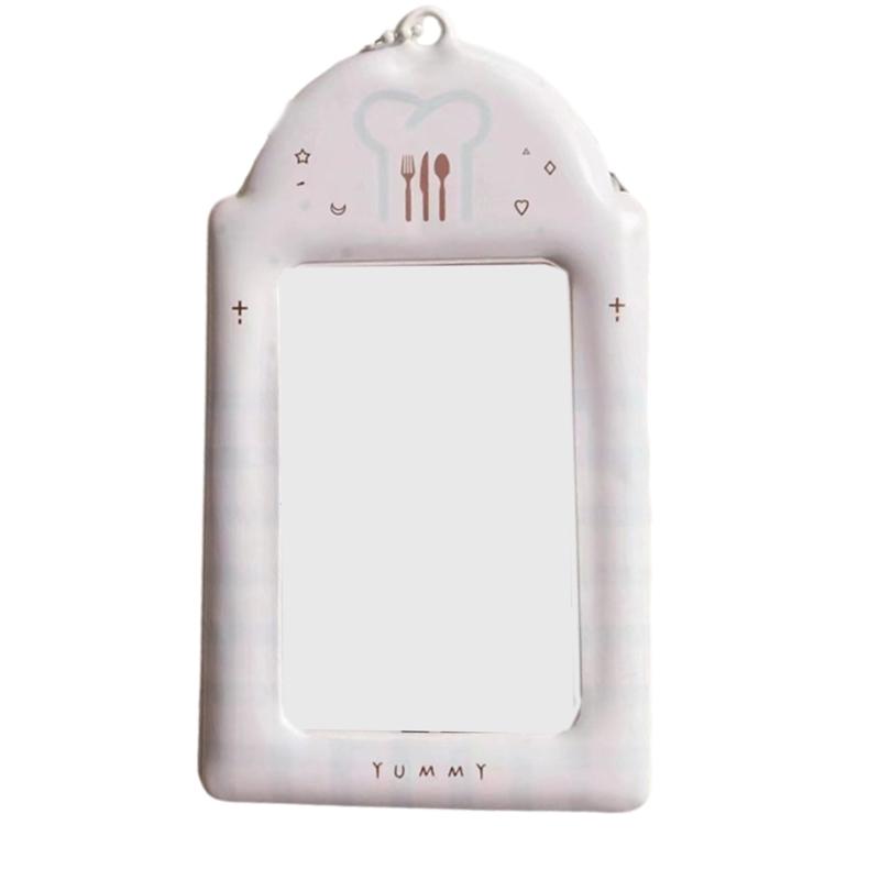 

Photocard Holder with Cute Pendant, 3Inch Small Album Photo Card Waterproof Protective Sleeves for 3Inch Photo Card