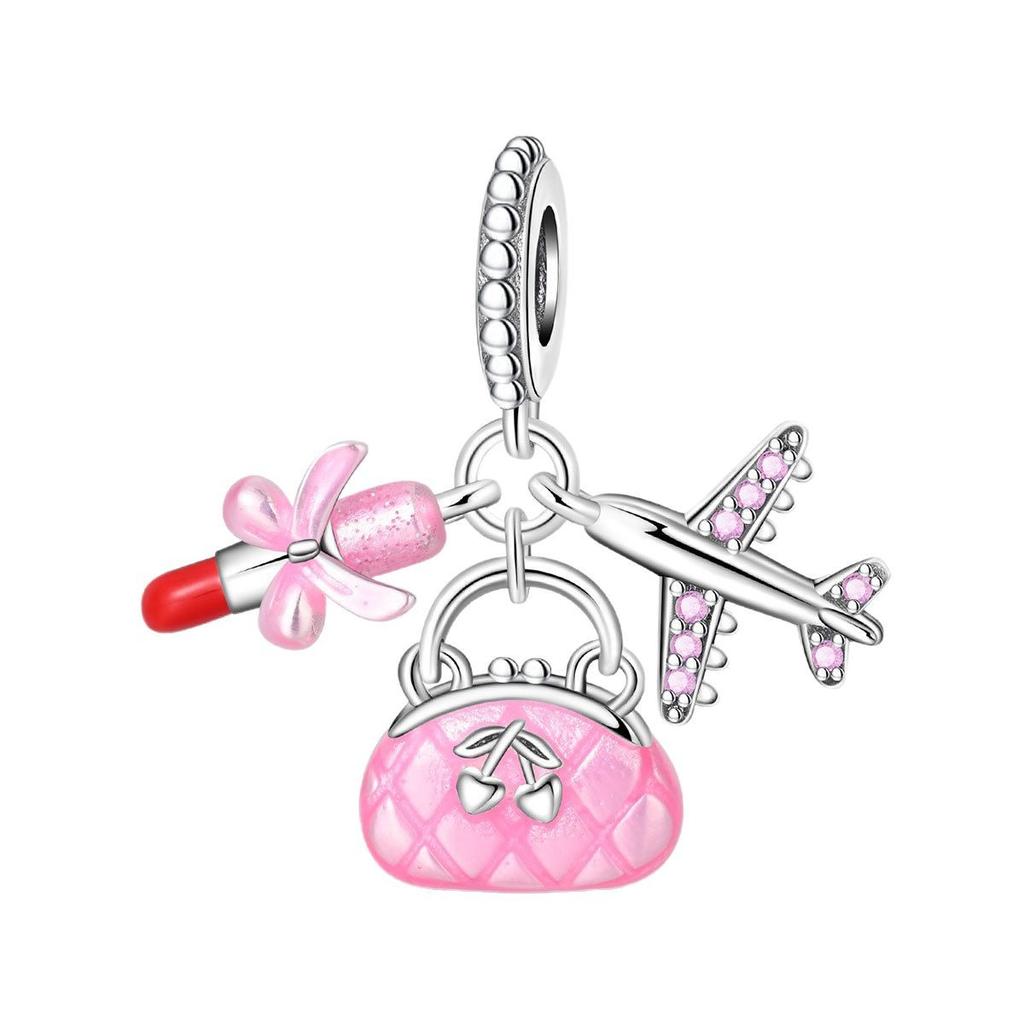 Summer Travel Cocktail Style Beaded Bracelet DIY Jewelry Accessories For Women Charm Pendant
