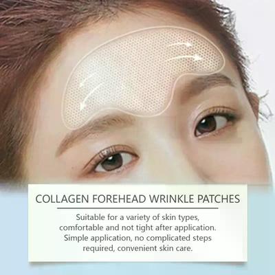 Anti Wrinkle Forehead Patch Frown Lines Remover Deeply Nourishing Firming Lifting Skin Anti-Aging Collagen Forehead Care Sticker
