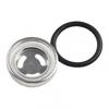 Sight Glass Rubber Gasket Silver 1pcs ABS Brake Master
