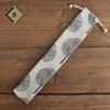 1pc Eco Friendly Canvas Drawstring Pouch Japanese Style for Chopsticks Spoon Straw Home Kitchen Travel Organizer