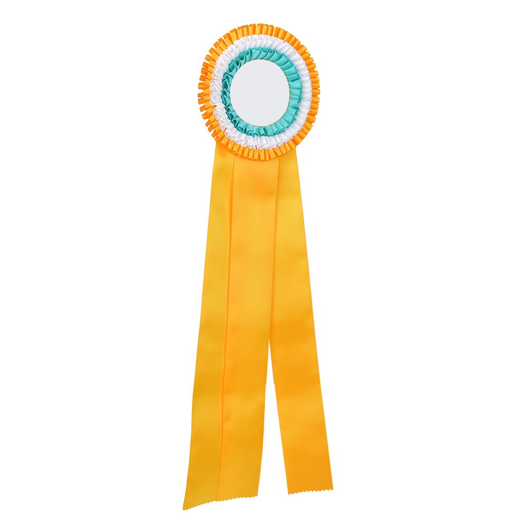 Generous Ribbon Rosette Badge Pin  s Medal Class   Award