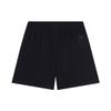 Li Ning Sports Trend Series Color Block Striped Logo Embroidered Straight Leg Sports Shorts Women Shorts Black AKSS772-1