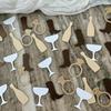 100PCS Cowgirls and Cocktails Confetti,Bachelorette Table Decoration,Last Rodeo Table Scatter for Bridal Shower Engagement Wedding Supplies