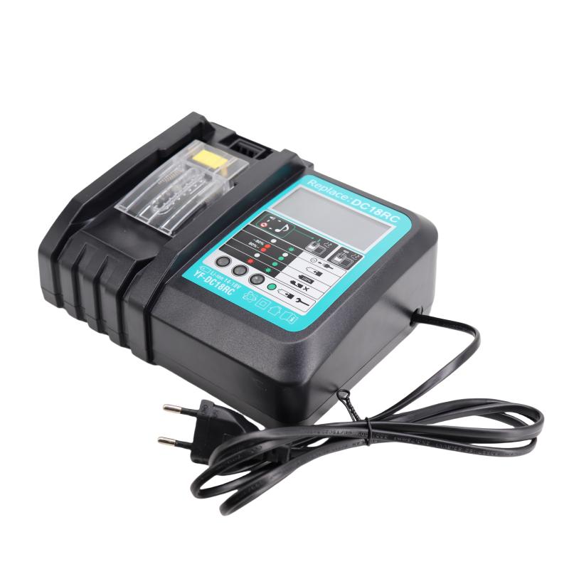 DC18RC Li-ion Battery 3A Charger for Makita 18V 14.4V BL1860B,BL1850B,BL1840,BL1830,BL1820,BL1415,BL1440 Power Tool Charger