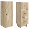 Cabinet Set 2 pcs 33 x 34.5 x 90 cm Engineered Wood