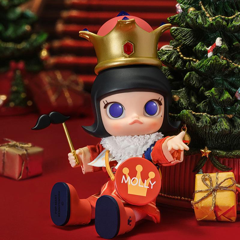 New POP MART MOLLY Hu Tao Clamp Trendy Figures 13cm PPMT-2311-0032