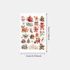 Tattoo Stickers Waterproof Women Lasting Cute Christmas Gingerbread Man Tattoo Stickers Tattoo Stickers