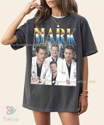 Βίντατζ Μπλουζάκι Mark Sloan Grey's Anatomy, Μπλουζάκι Φαν της Τηλεοπτικής Σειράς