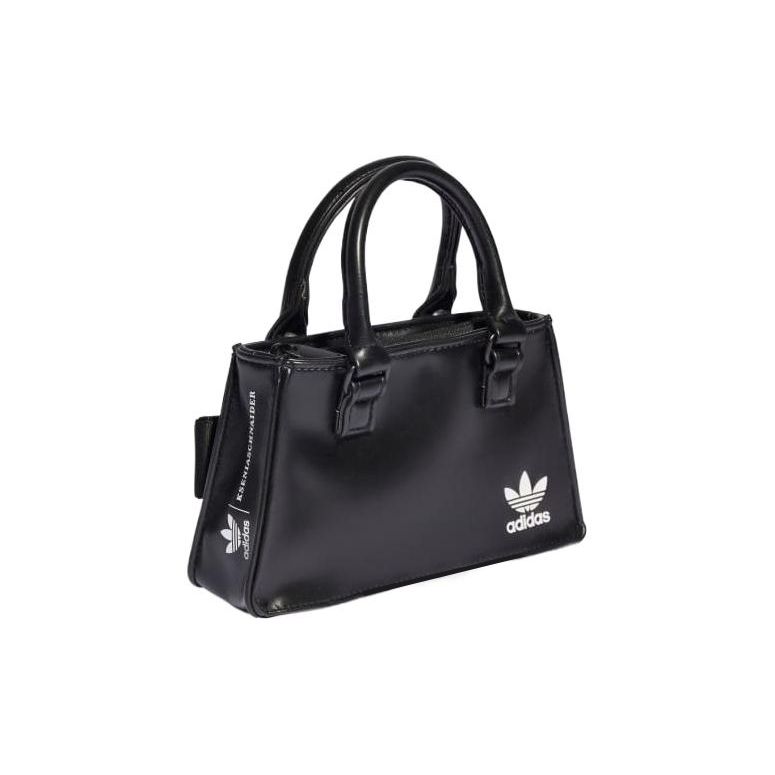 Adidas Originals X Ksenia Schnaider Collaboration Sports Casual Zipper Tote Bag Women Bags Black IJ7481