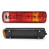 Compatible with Sinotruk Howo Original LED Rear Tail Light Assembly for Brake, Turn, and Reverse with Rear Combination Light Accessories.