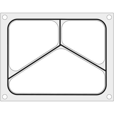 Hendi 805626 Three-part Tray for the Hendi Sealer