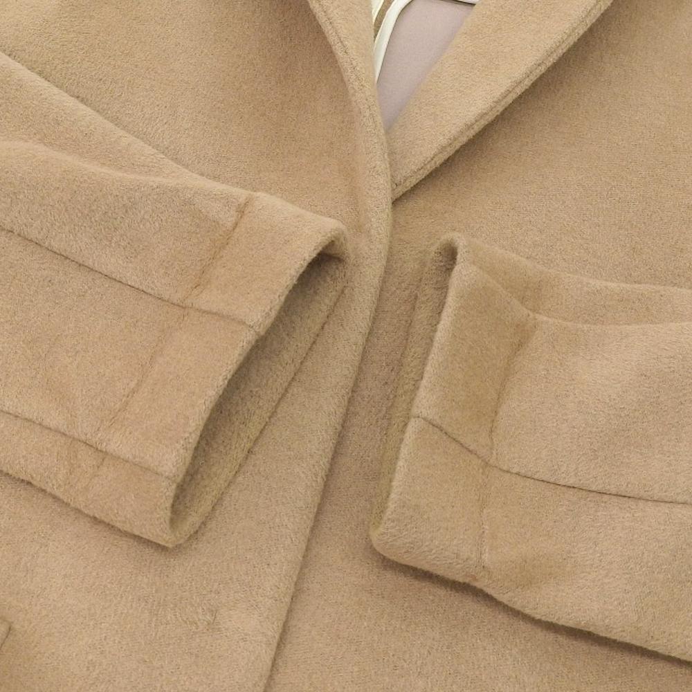 ANAYI Beautiful large collar hoodie coat, women's, beige, size 38, 2021 coat 38 beigeUsed