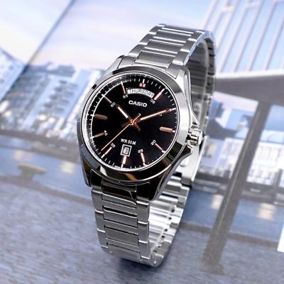Herrenuhr Casio Mtp-1370D-1A2V (Zd025A) + Box