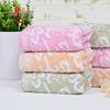 Bamboo Fiber Flower Pattern Quick-Drying Soft Absorbent Towel - Ideal Gift