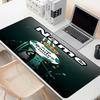 Custom Name Personalized Club Santos Laguna Pattern Mousepad, Laptop PC Desk Mat, Decorative Desk Mat for Home Keyboard Pad Gift