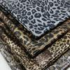 1/2/3M 4-Way Elastic Classic Leopard Print Bronzing Fabric Gold Snake Skin Texture Spandex Fabric For Sewing Clothes Upholstery