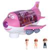 Wholesale Q Version Cartoon Airplane Toy With Rotating Lights And Music