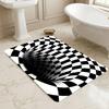 Checkerboard Illusion Living Room Nonslip Area Rug Soft Carpet For Bedroom Game Playroom Sofa Office Home Decor Doormat Christmas Gift C9301833