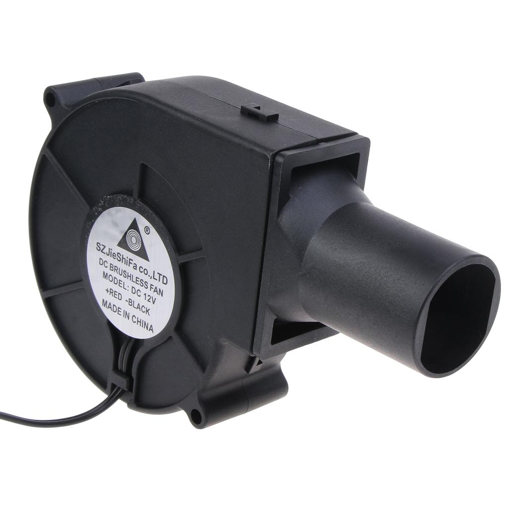 AC100-240V Adjustable Speed Outdoor Cooking Air Blowers Fire Starter BBQ Fan Speed Regulation 33mm Diameter Air Duct