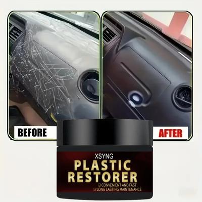 Multi-functional Leather Renovation Kit:car Interior Polishing Wax,sofa Anti-aging Treatment,plastic Color Restoration Paste,car