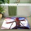 1pc MARVEL Deadpool Bath Mat & Rug Suitable for Bathroom, Non-Slip Large with Iconic Deadpool Poster, Machine Washable Flannel