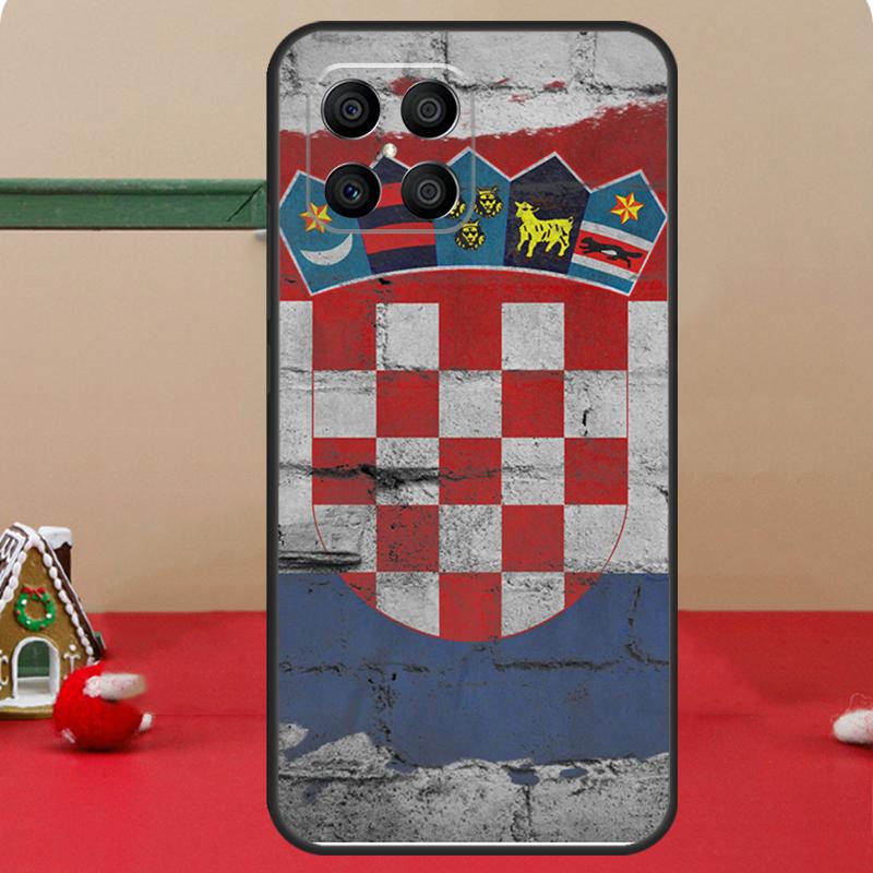 Croatia Flag Case For Honor Magic 6 7 8 Pro Honor 400 200 70 90 Lite X8c X8b X9a X9b X9c X9d Win RT Cover