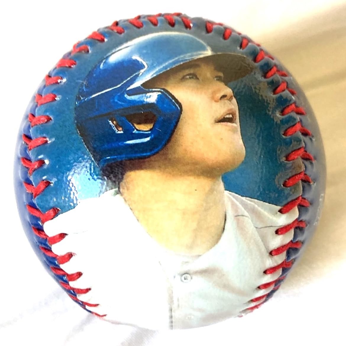 

Shohei Otani Ball Los Angeles Dodgers Personal Image Autographed Ball Major Official [Overseas Limited] #17 [Item] синій