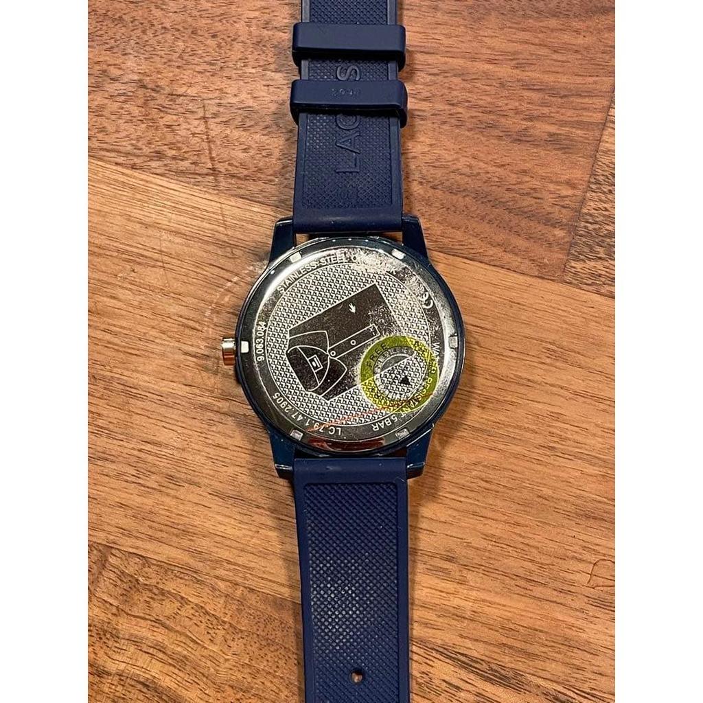 Used LACOSTE Navy Quartz Watch