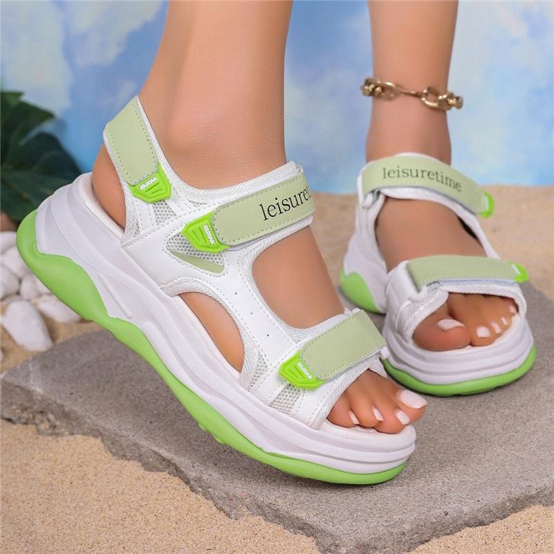 Women's Thick Soled Sandals Casual Sports Sandals Summer Casual Wedge Shoes