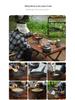 Outdoor Aluminum Portable Cookware Set DS-512: Multi-Person Kettle & Non-Stick Pan for Picnics
